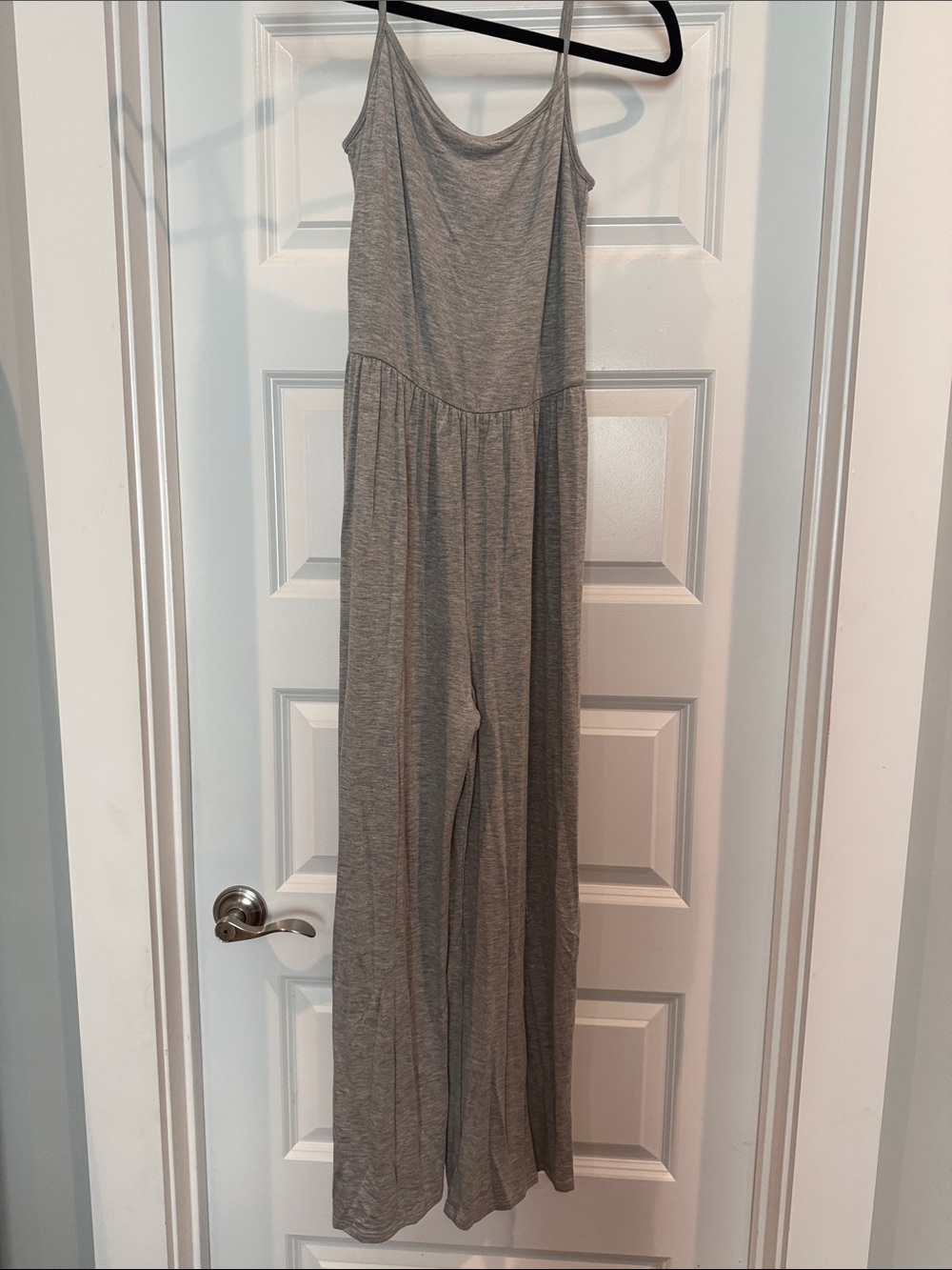 Women’s Grey Wide-Leg Jumpsuit